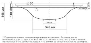 Мебельная раковина Andrea Elen 100 см белый